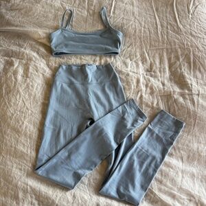 437 Pacific Blue Workout Set